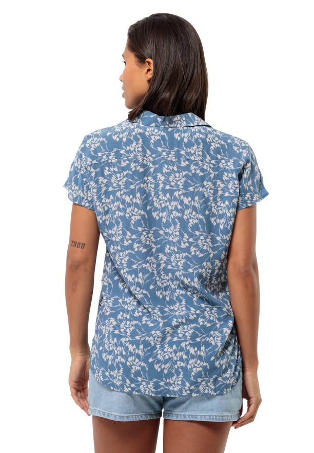 Blue Jack Wolfskin Sommerwiese Women Shirts | 74952330