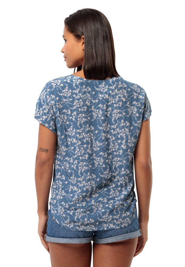 Blue Jack Wolfskin Sommerwiese Women T Shirts | 73756312