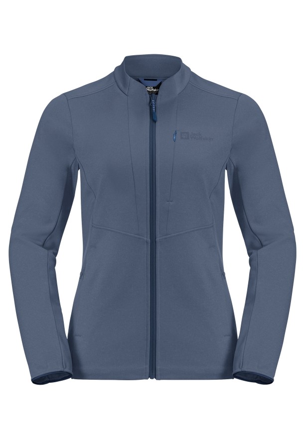 Blue Jack Wolfskin Tervern Fz Women Fleece Jackets | 45302109