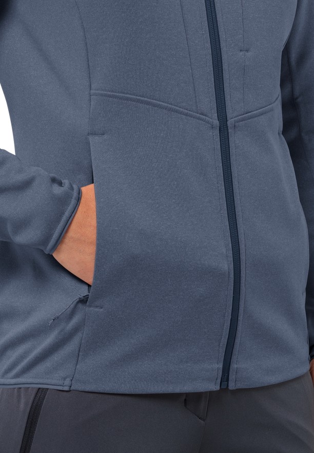 Blue Jack Wolfskin Tervern Fz Women Fleece Jackets | 45302109