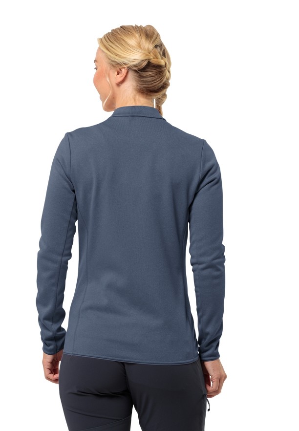 Blue Jack Wolfskin Tervern Fz Women Fleece Jackets | 45302109