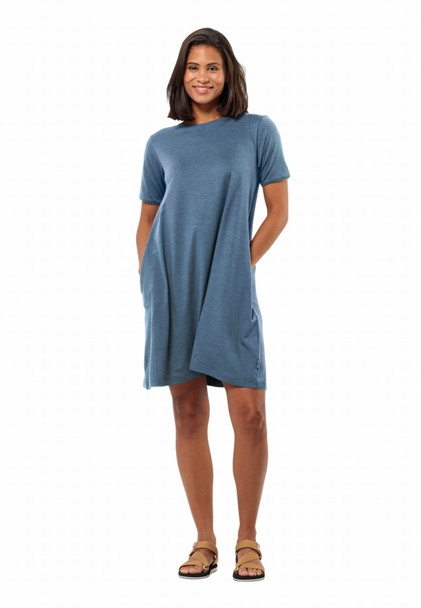 Blue Jack Wolfskin Travel Women Dress | 46588559