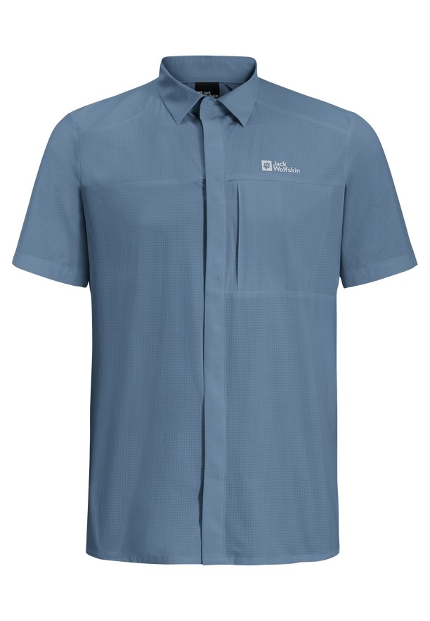 Blue Jack Wolfskin Vandra S/s Men Shirts | 56047015
