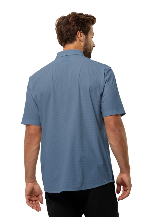 Blue Jack Wolfskin Vandra S/s Men Shirts | 56047015