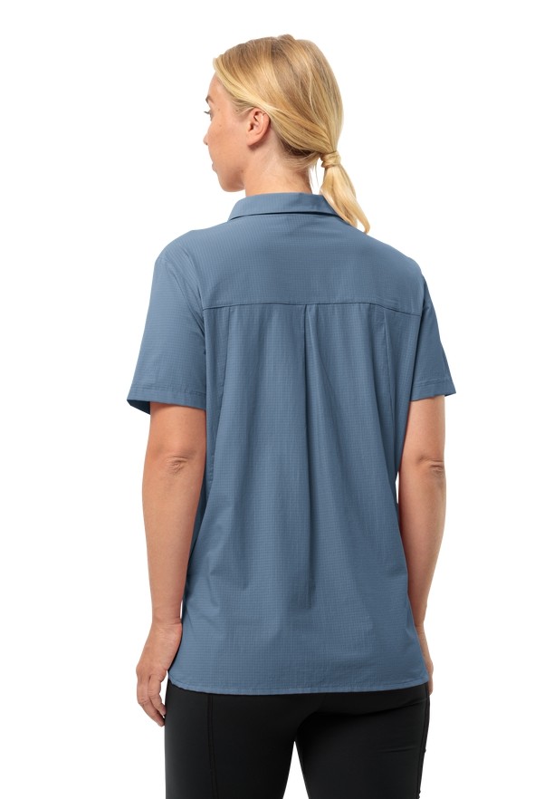 Blue Jack Wolfskin Vandra S/s Women Shirts | 84423360