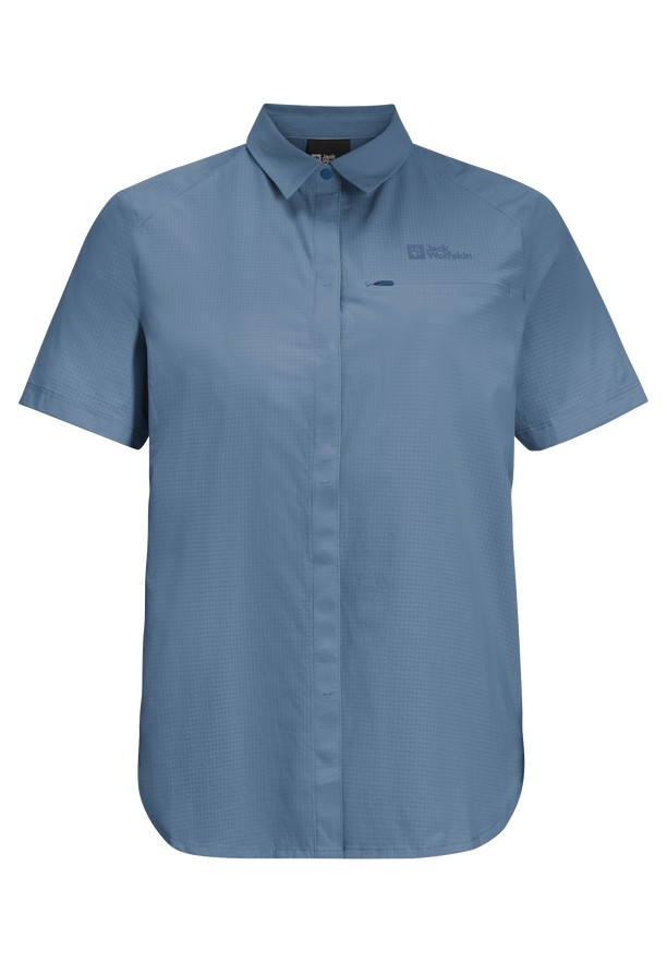 Blue Jack Wolfskin Vandra S/s Women Shirts | 84423360