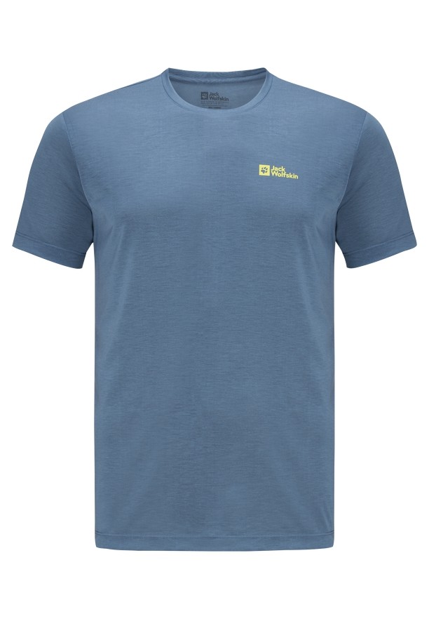 Blue Jack Wolfskin Vonnan S/s Men T Shirts | 53712899