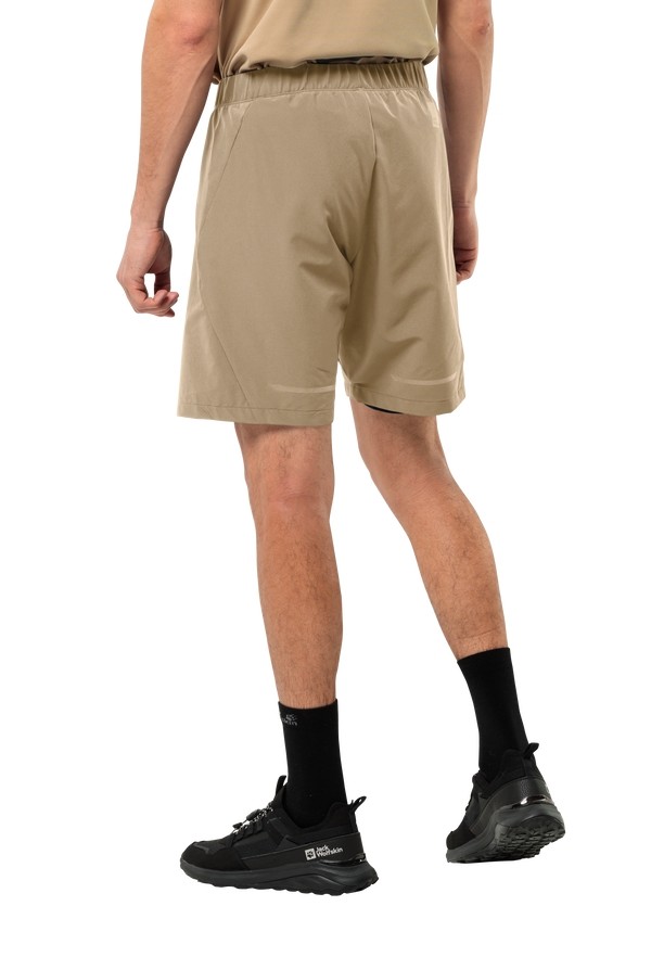 Brown Jack Wolfskin Bike Commute Men Shorts | 41273430