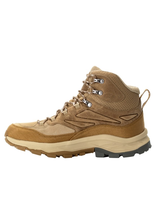 Brown Jack Wolfskin Cyrox Texapore Mid Men Hiking Shoes | 37351755