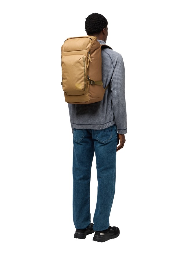 Brown Jack Wolfskin Dachsberg Men Daypack | 54815161