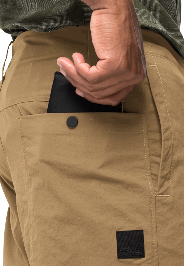 Brown Jack Wolfskin Desert Men Pants | 84313877