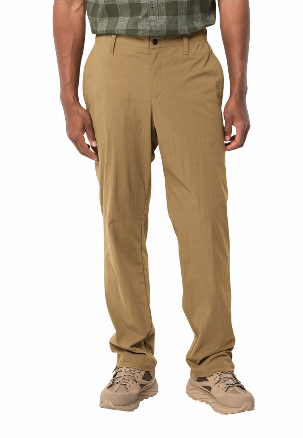 Brown Jack Wolfskin Desert Men Pants | 84313877