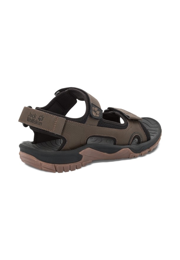 Brown Jack Wolfskin Lakewood Cruise Men Sandals | 71337572