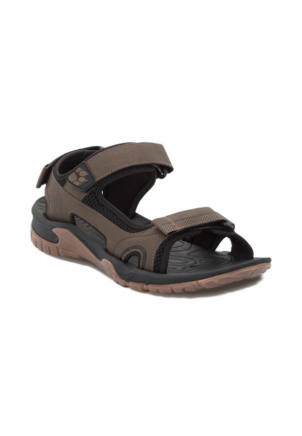 Brown Jack Wolfskin Lakewood Cruise Men Sandals | 71337572