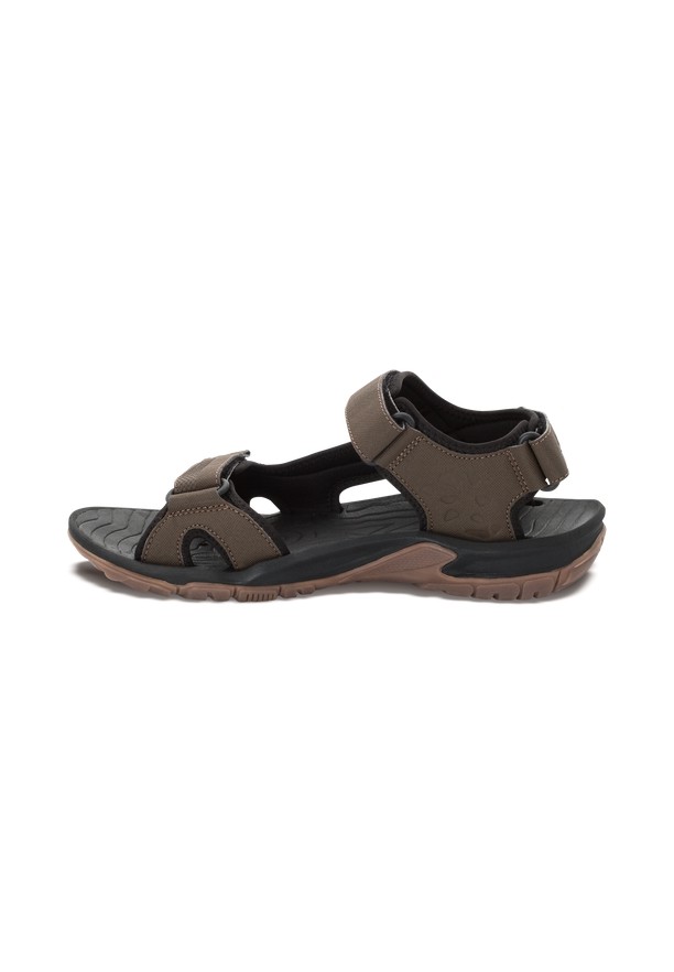 Brown Jack Wolfskin Lakewood Cruise Men Sandals | 71337572
