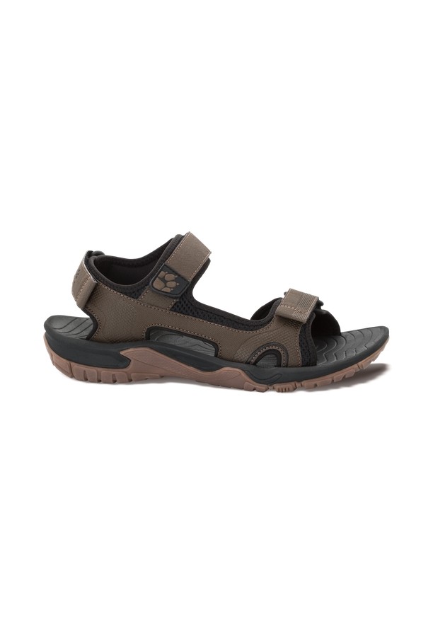 Brown Jack Wolfskin Lakewood Cruise Men Sandals | 71337572