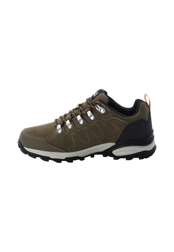 Brown Jack Wolfskin Refugio Texapore Low Women Hiking Shoes | 85446472