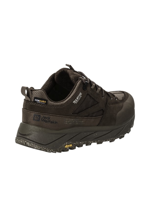 Brown Jack Wolfskin Terraquest Texapore Low Men Hiking Shoes | 59429401