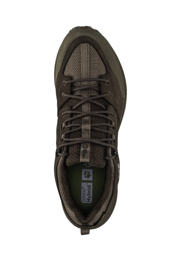 Brown Jack Wolfskin Terraquest Texapore Low Men Hiking Shoes | 59429401