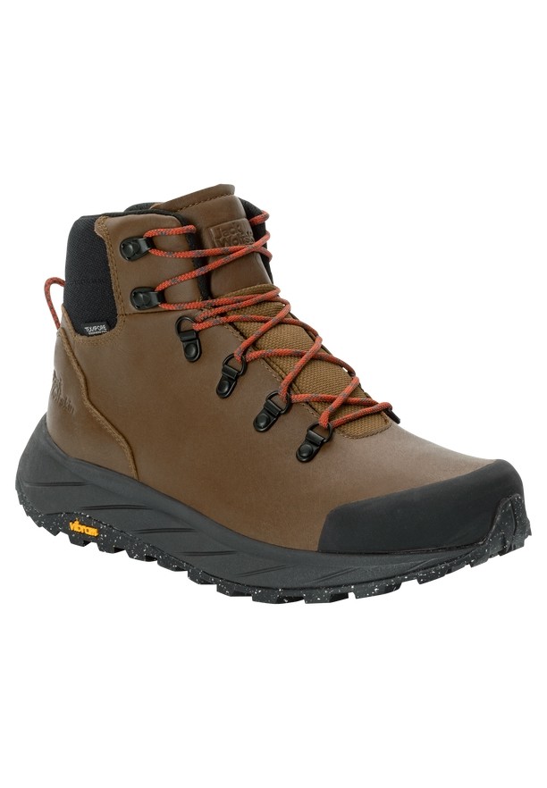 Brown Jack Wolfskin Terraquest X Texapore Mid Men Hiking Shoes | 45888885