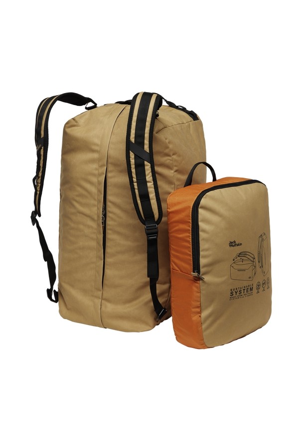 Brown Jack Wolfskin Traveltopia 65 Men Duffle Bags | 39632876