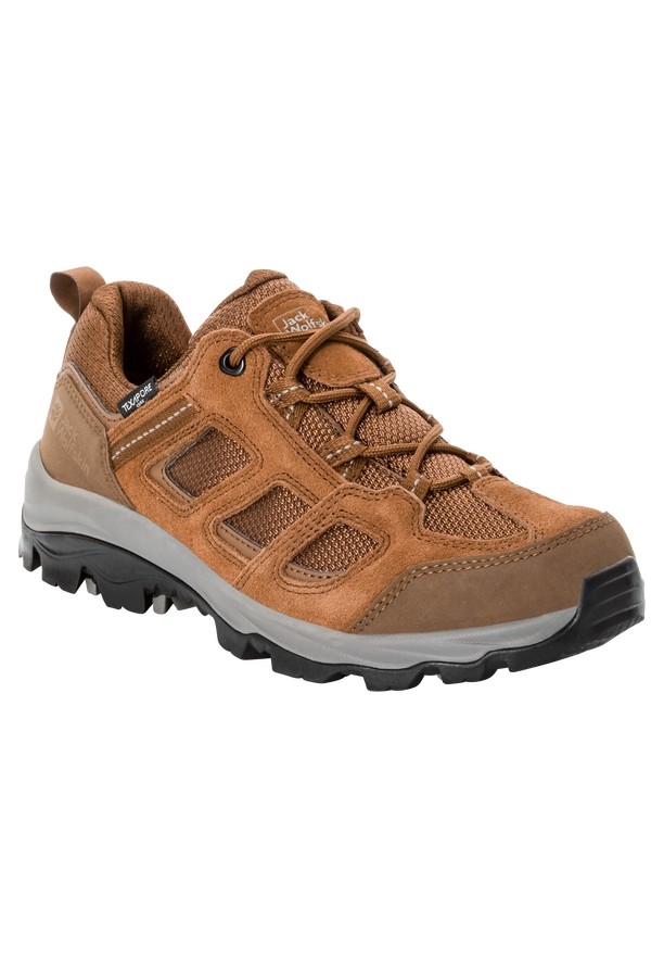 Brown Jack Wolfskin Vojo 3 Texapore Low Women Hiking Shoes | 60726120