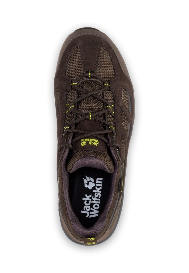 Brown Jack Wolfskin Vojo 3 Texapore Low Men Hiking Shoes | 68508768