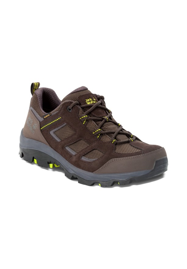 Brown Jack Wolfskin Vojo 3 Texapore Low Men Hiking Shoes | 68508768
