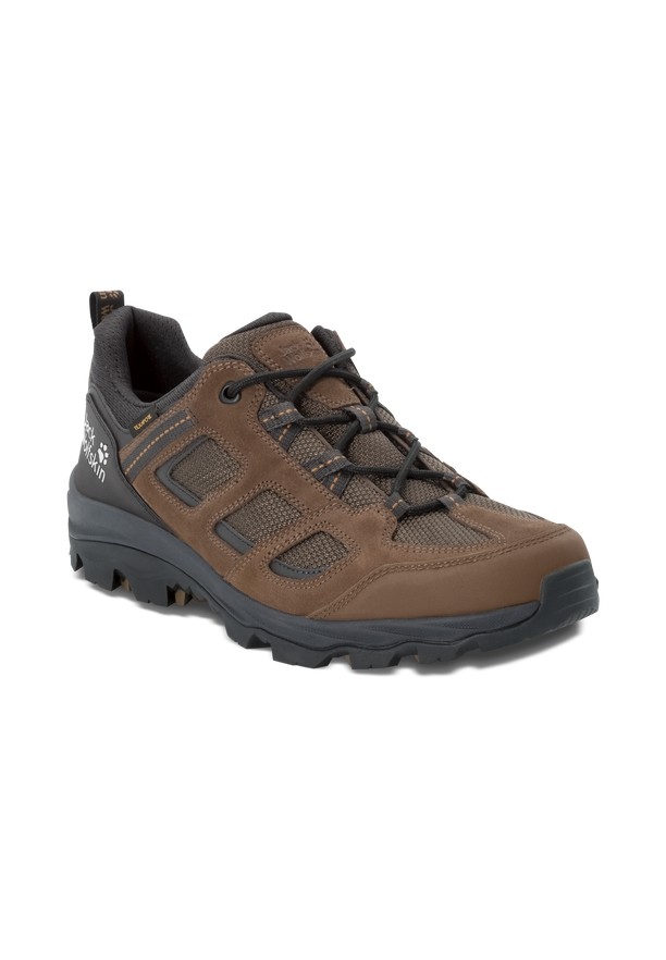 Brown Jack Wolfskin Vojo 3 Texapore Low Men Hiking Shoes | 90926928
