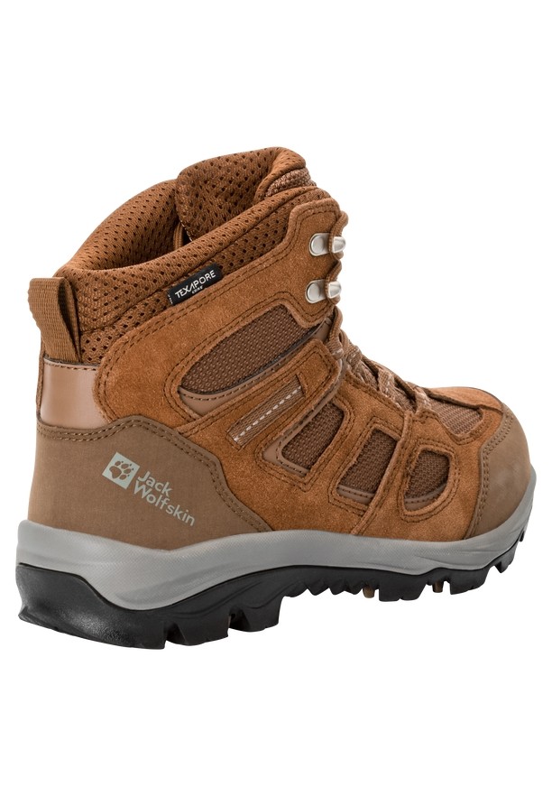 Brown Jack Wolfskin Vojo 3 Texapore Mid Women Hiking Shoes | 82700738