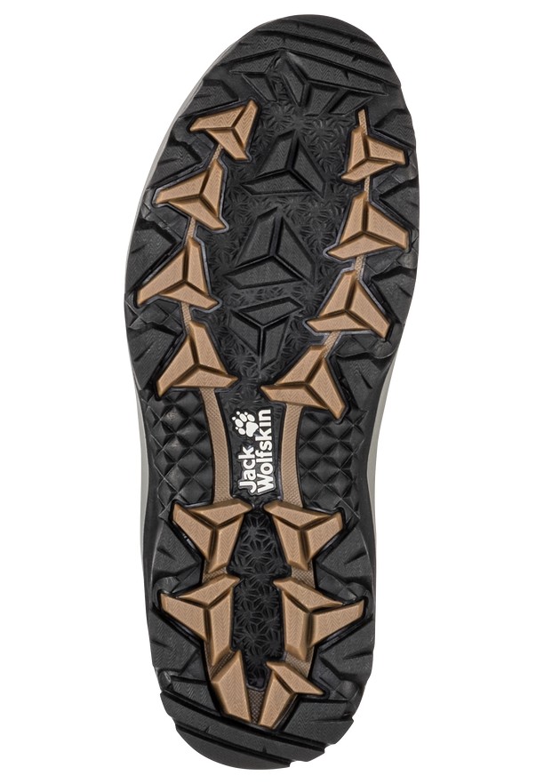 Brown Jack Wolfskin Vojo 3 Texapore Mid Women Hiking Shoes | 82700738