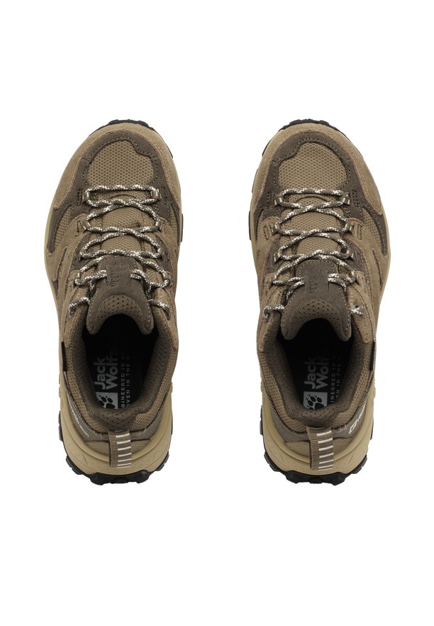 Brown Jack Wolfskin Vojo Tour Texapore Low Women Hiking Shoes | 16327034