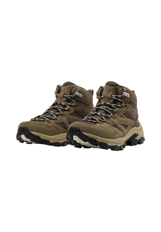 Brown Jack Wolfskin Vojo Tour Texapore Mid Women Hiking Shoes | 41144350