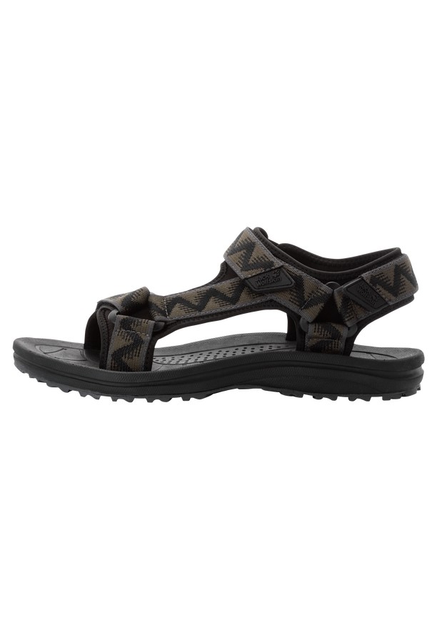 Brown Jack Wolfskin Wave Breaker Men Sandals | 30776542