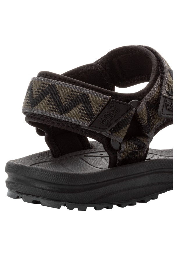 Brown Jack Wolfskin Wave Breaker Men Sandals | 30776542