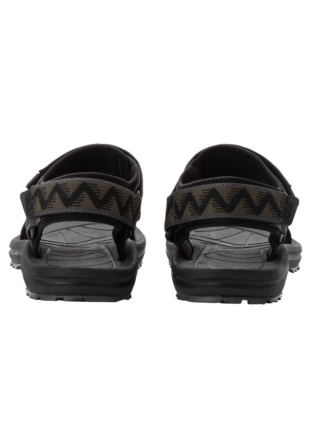 Brown Jack Wolfskin Wave Breaker Men Sandals | 30776542