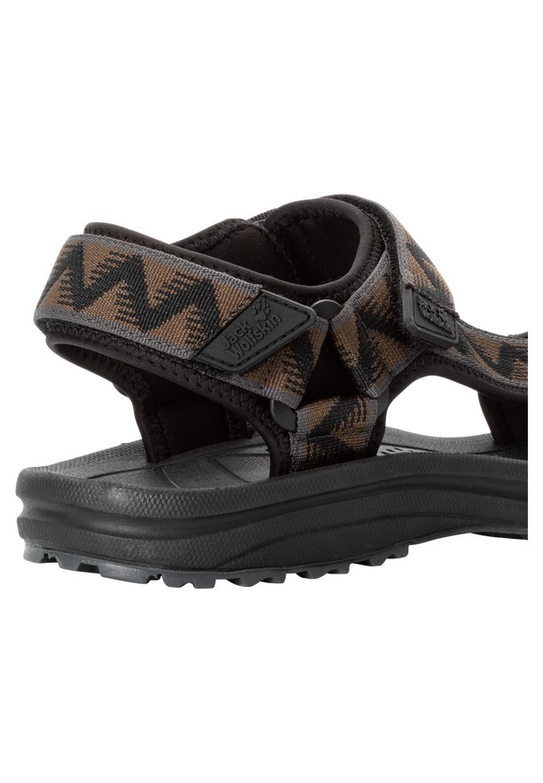 Brown Jack Wolfskin Wave Breaker Men Sandals | 51579940