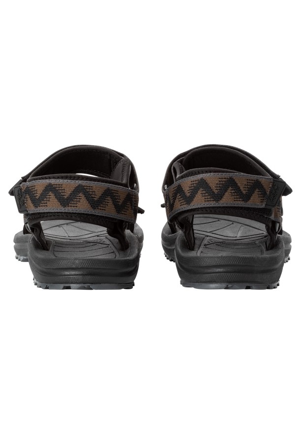Brown Jack Wolfskin Wave Breaker Men Sandals | 51579940