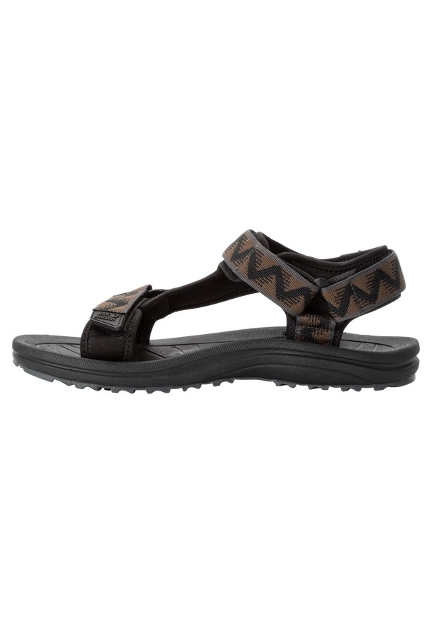 Brown Jack Wolfskin Wave Breaker Men Sandals | 51579940
