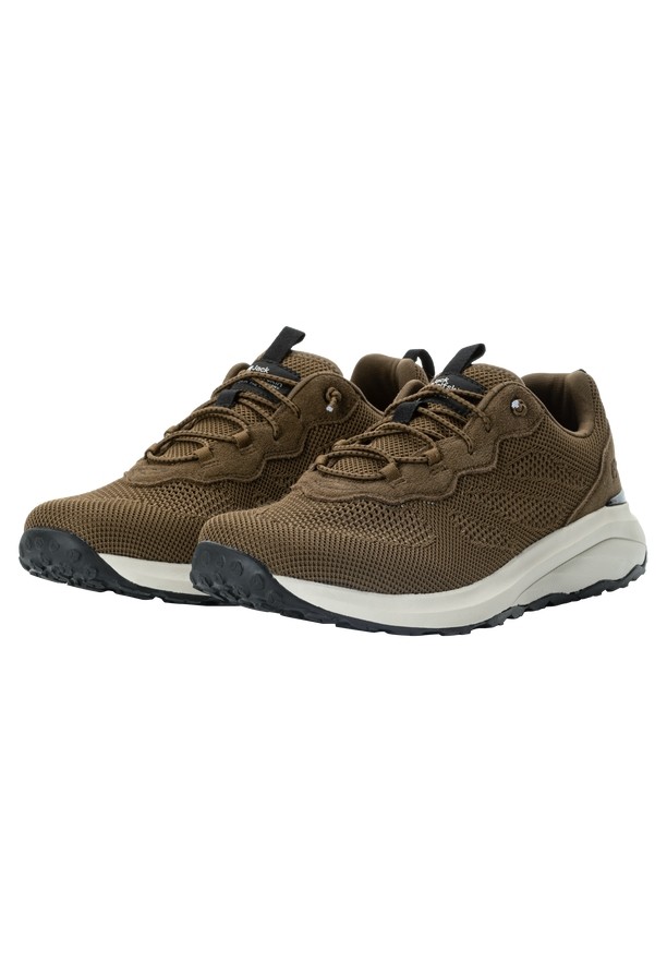 Chocolate Jack Wolfskin Dromoventure Knit Low Men Outdoor Shoes | 73486408