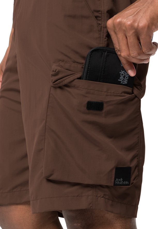 Chocolate Jack Wolfskin Kalahari Cargo Men Shorts | 47039474