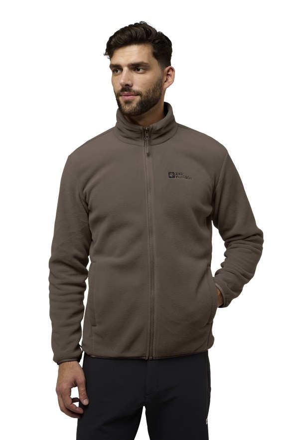 Coffee Jack Wolfskin Altenberg 3in1 Men Jackets | 17549587