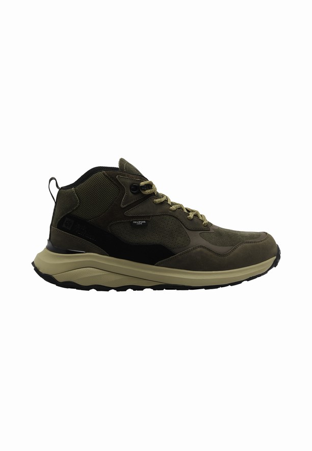 Coffee Jack Wolfskin Camp Fever Texapore Mid Men Outdoor Shoes | 77928719