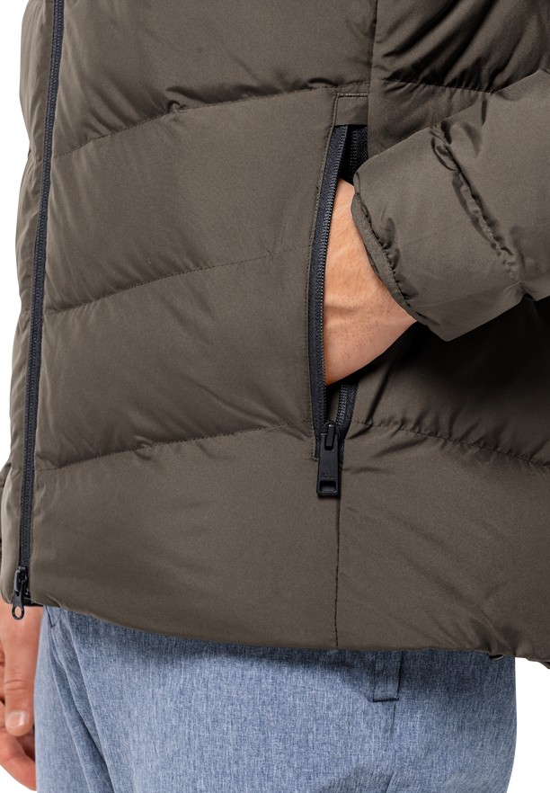 Coffee Jack Wolfskin Colonius Men Down Jackets | 50110650