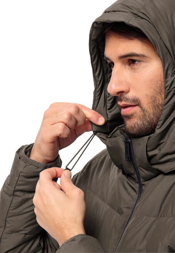 Coffee Jack Wolfskin Colonius Men Down Jackets | 50110650