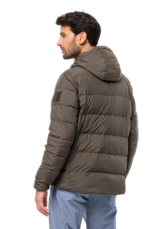 Coffee Jack Wolfskin Colonius Men Down Jackets | 50110650