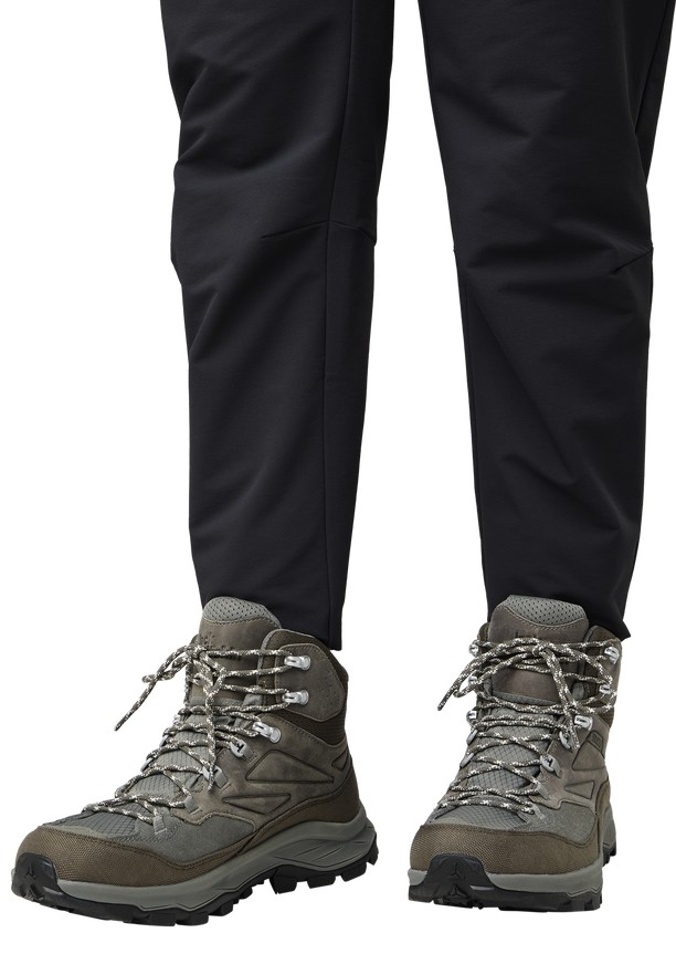 Coffee Jack Wolfskin Cyrox Texapore Mid Men Hiking Shoes | 55837997