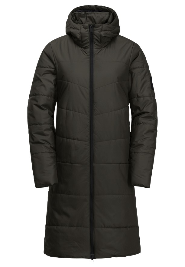 Coffee Jack Wolfskin Deutzer Women Coats | 91833745