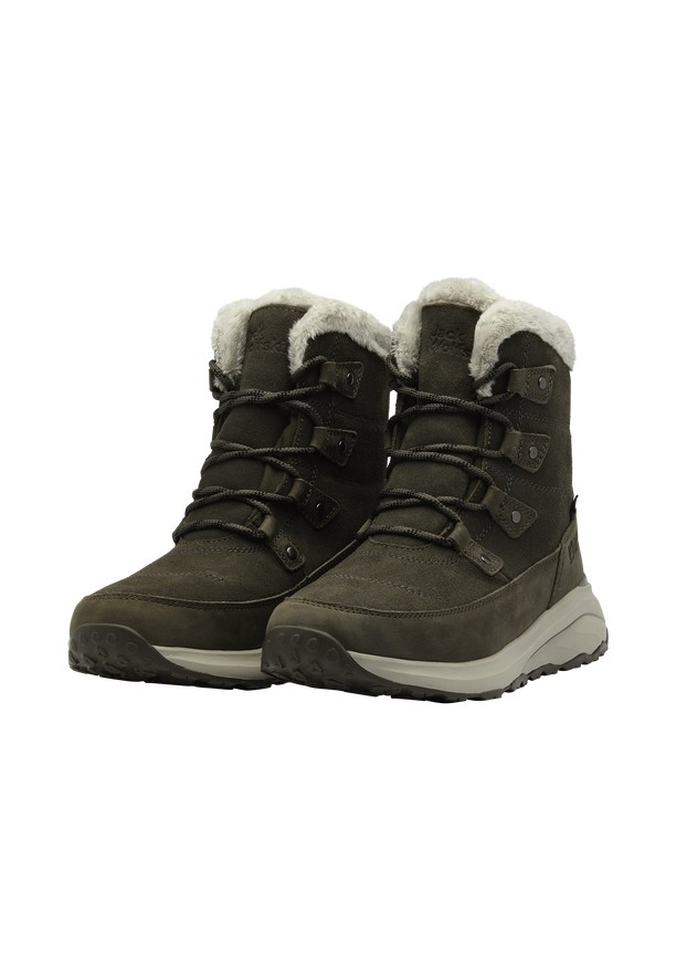 Coffee Jack Wolfskin Dromoventure Texapore High Women Winter Shoes | 37175463