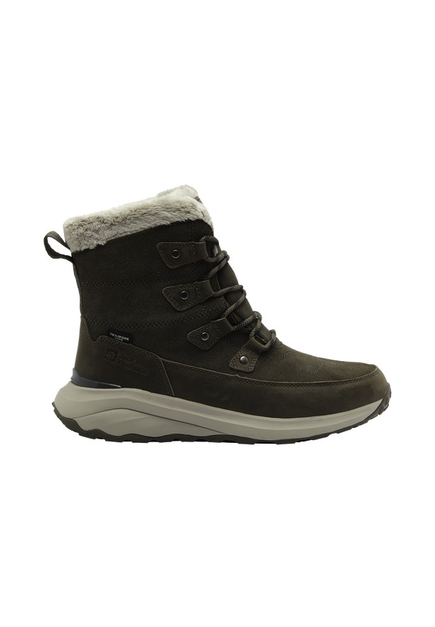 Coffee Jack Wolfskin Dromoventure Texapore High Women Winter Shoes | 37175463